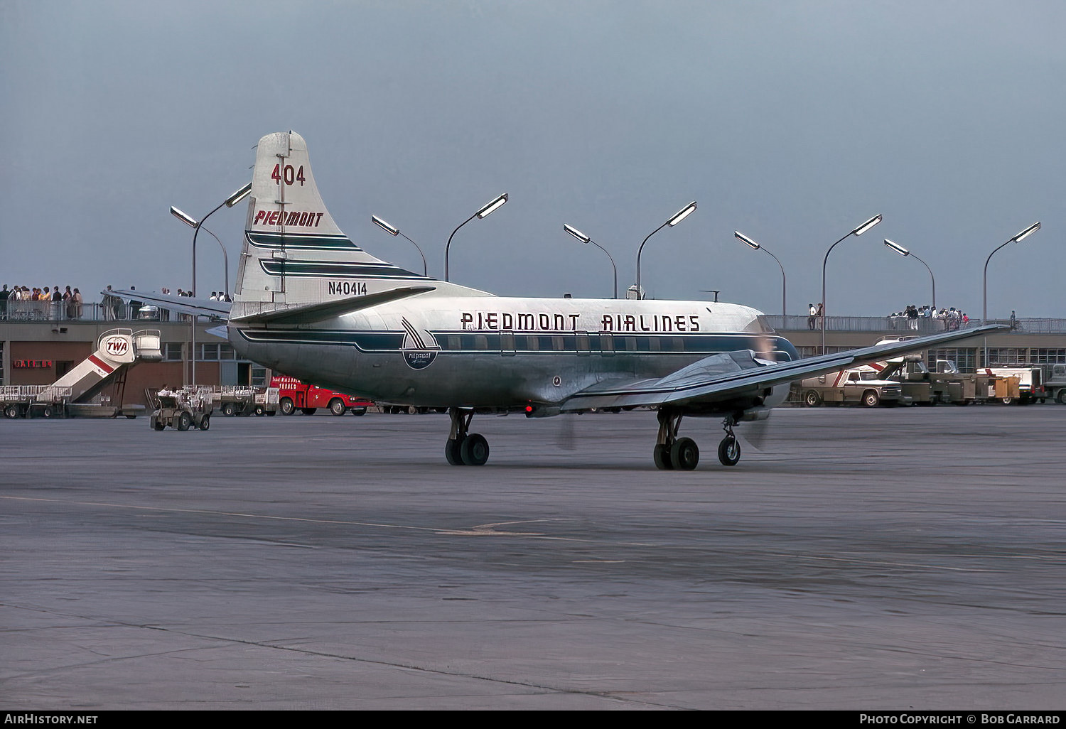 Aircraft Photo of N40414 | Martin 404 | Piedmont Airlines | AirHistory.net #548616