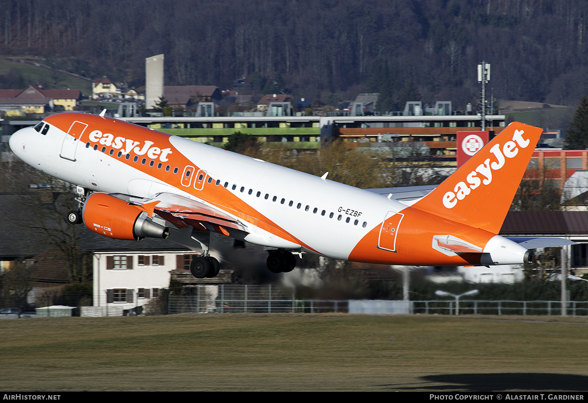 Aircraft Photo of G-EZBF | Airbus A319-111 | EasyJet | AirHistory.net #548633