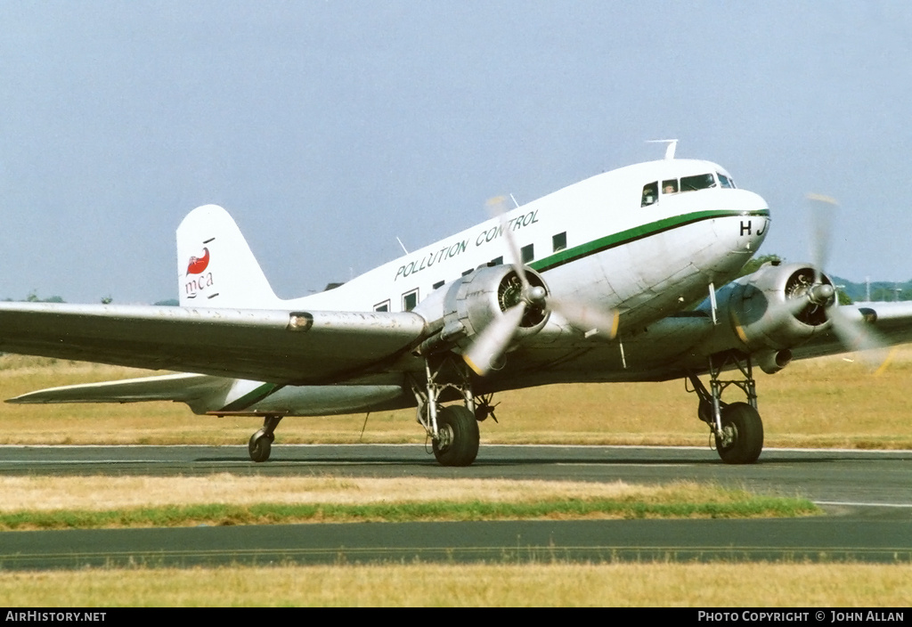 Aircraft Photo of G-AMHJ | Douglas C-47A Skytrain | Department of Transport - Pollution Control | AirHistory.net #548639