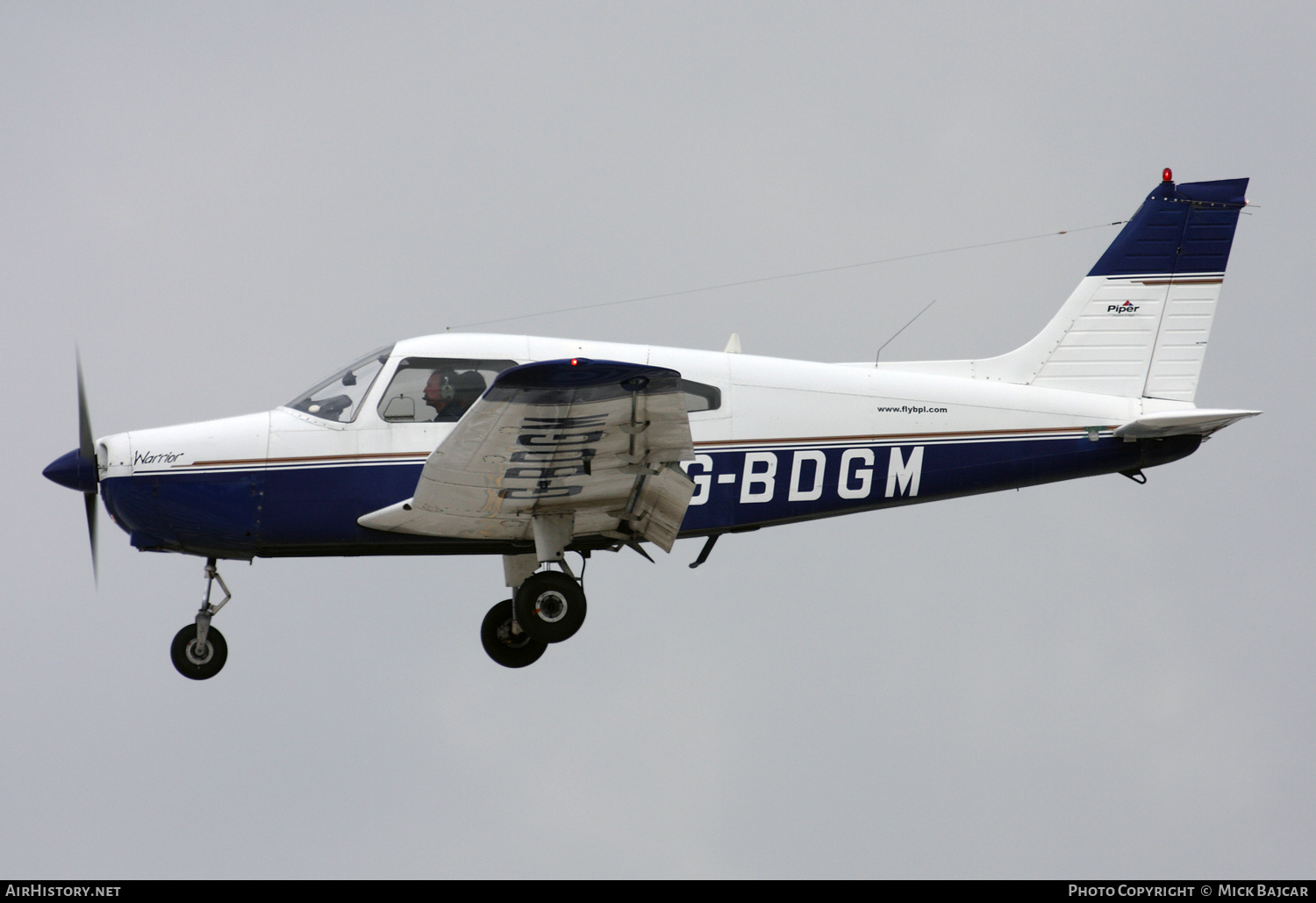 Aircraft Photo of G-BDGM | Piper PA-28-151 Cherokee Warrior | Comed | AirHistory.net #548643