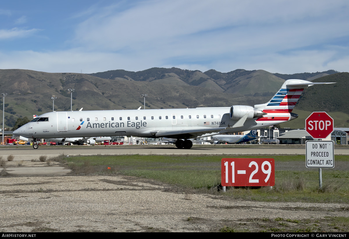 Aircraft Photo of N748SK | Bombardier CRJ-702 (CL-600-2C10) | American Eagle | AirHistory.net #548644