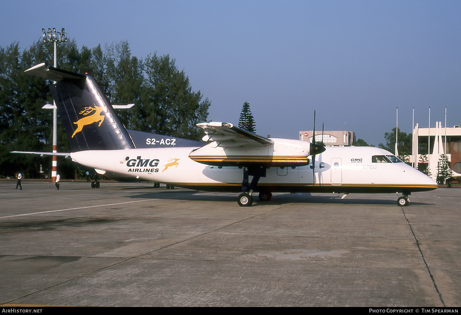 Aircraft Photo of S2-ACZ | De Havilland Canada DHC-8-102A Dash 8 | GMG Airlines | AirHistory.net #548646