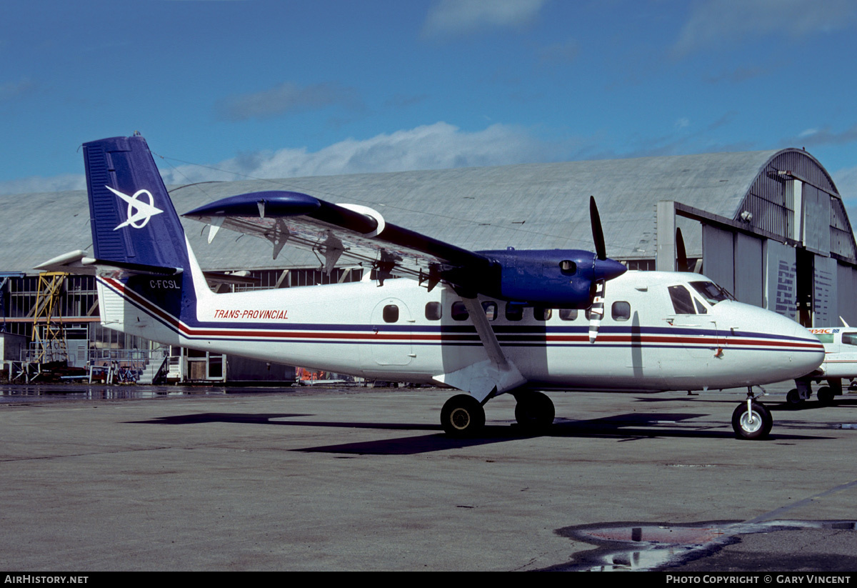 Aircraft Photo of CF-CSL | De Havilland Canada DHC-6-100 Twin Otter | Trans-Provincial Airlines | AirHistory.net #548647