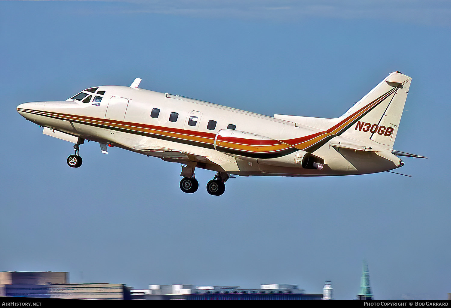 Aircraft Photo of N30GB | North American Rockwell NA-380 Sabreliner 75A | AirHistory.net #548659