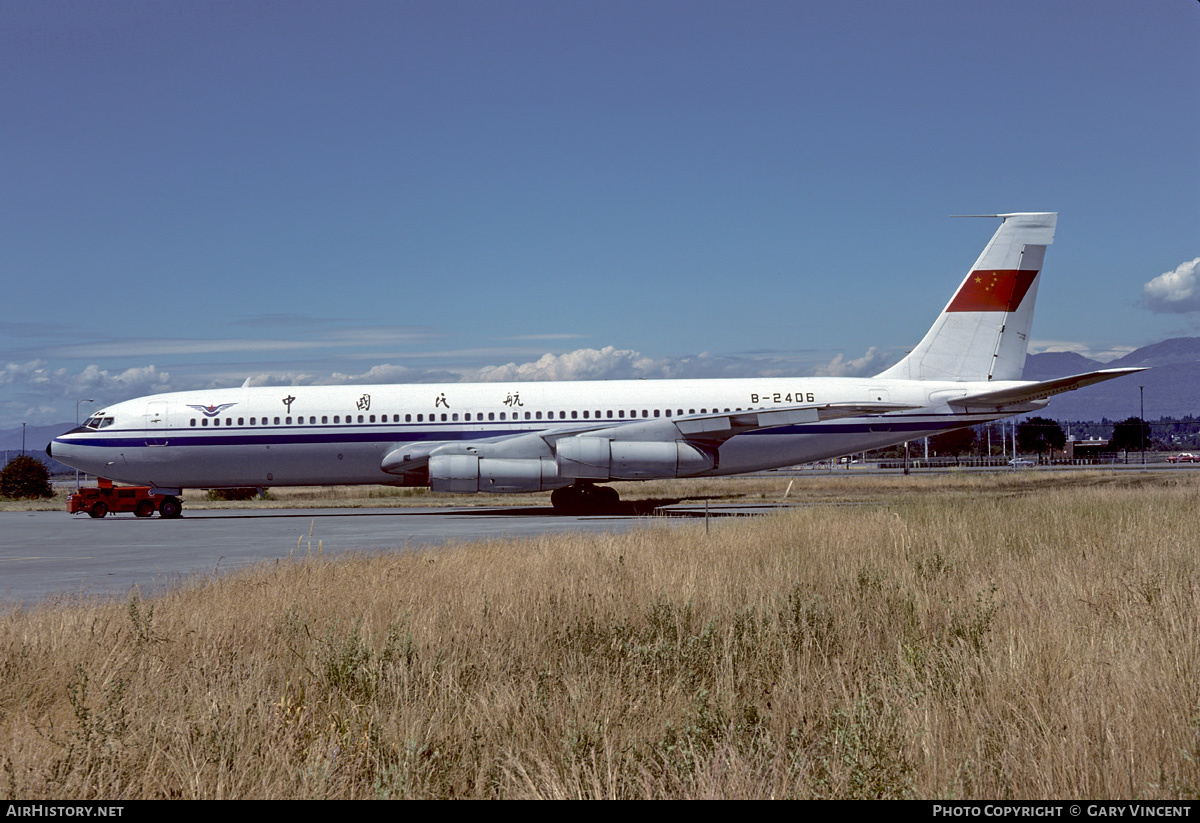 Aircraft Photo of B-2406 | Boeing 707-3J6B | CAAC - Civil Aviation Administration of China | AirHistory.net #548667