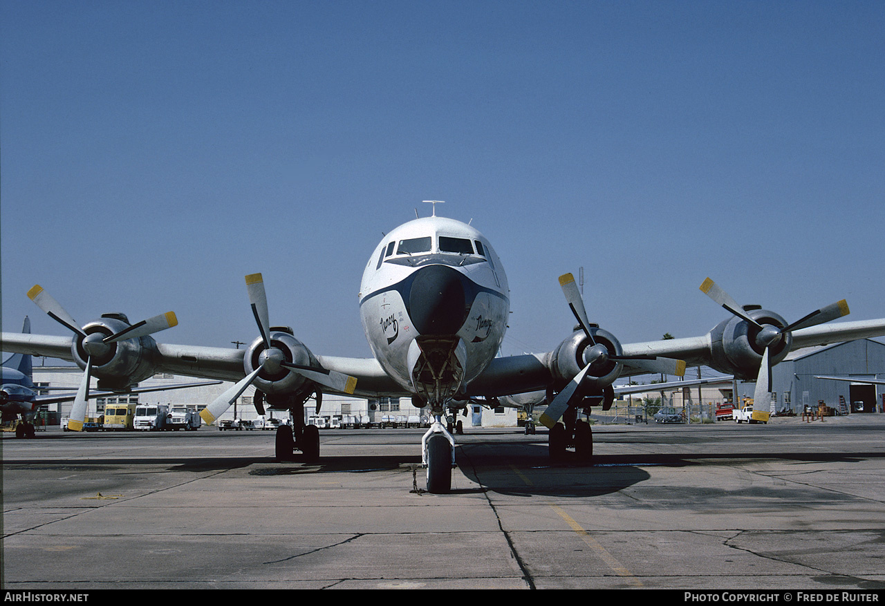 Aircraft Photo of N1597F | Douglas VC-118B Liftmaster (DC-6A) | AirHistory.net #548669