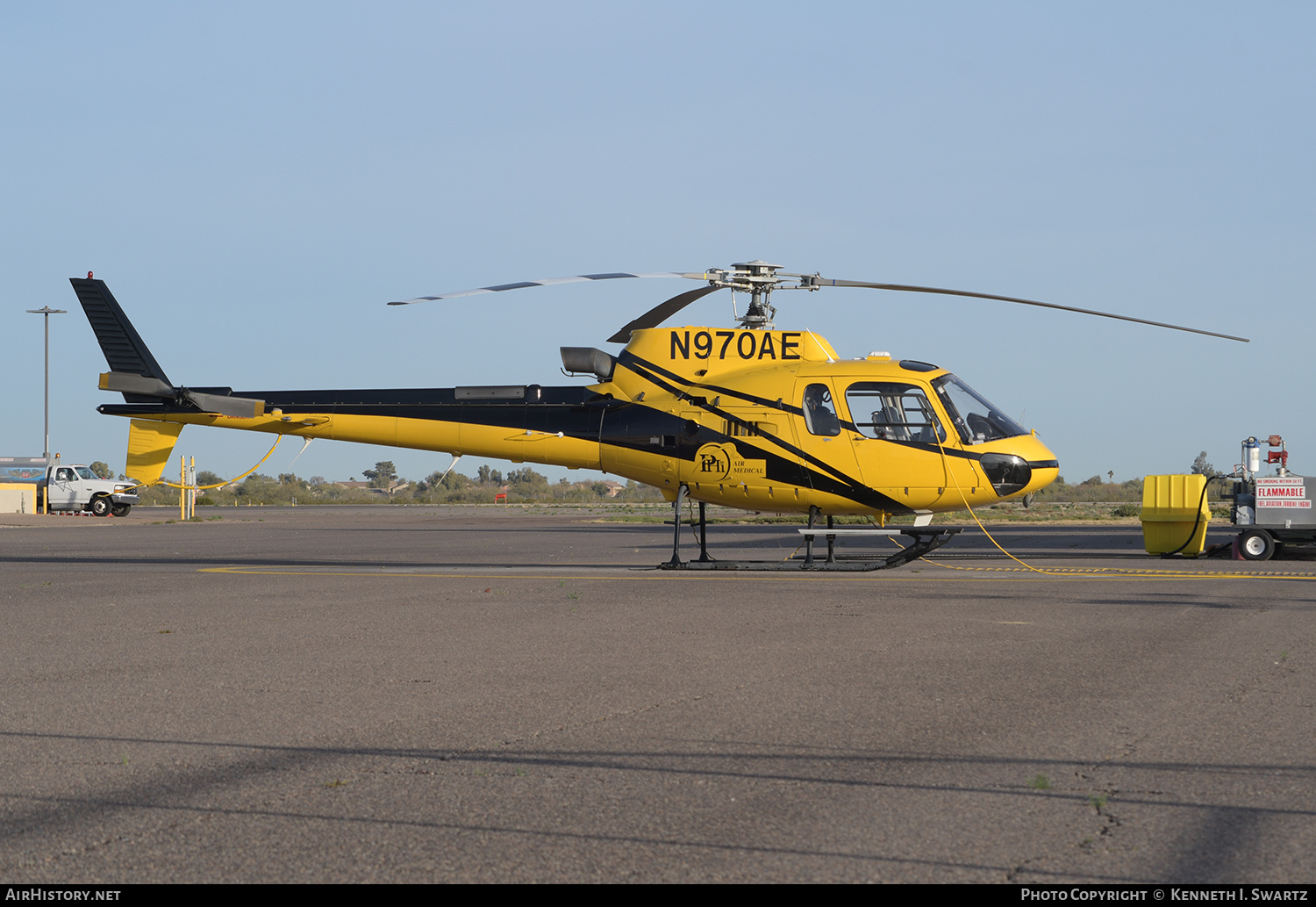 Aircraft Photo of N970AE | Aerospatiale AS-350B-3 Ecureuil | PHI Air Medical | AirHistory.net #548670