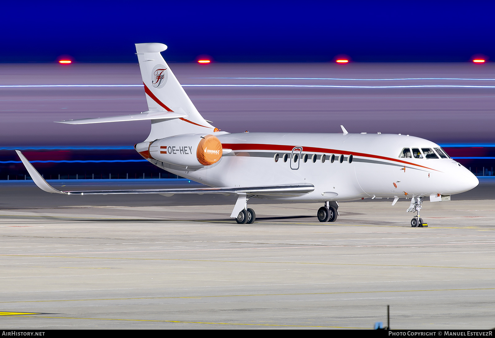 Aircraft Photo of OE-HEY | Dassault Falcon 2000LX | AirHistory.net #548679