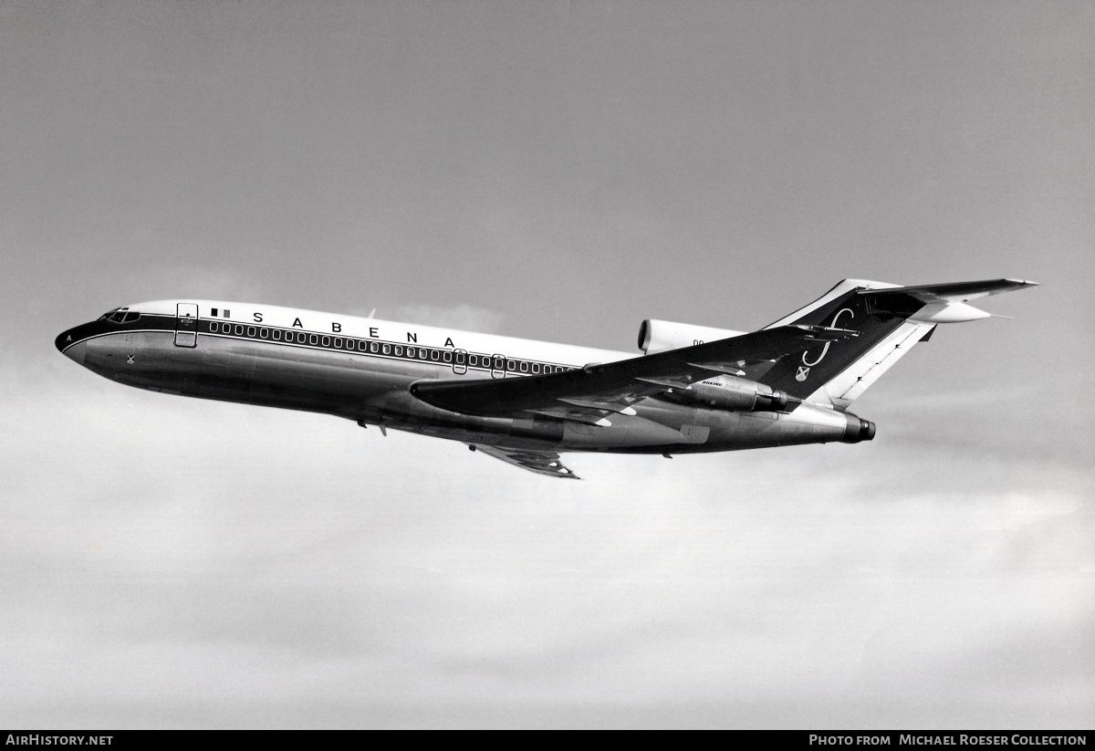 Aircraft Photo of OO-STA | Boeing 727-29 | Sabena | AirHistory.net #548687