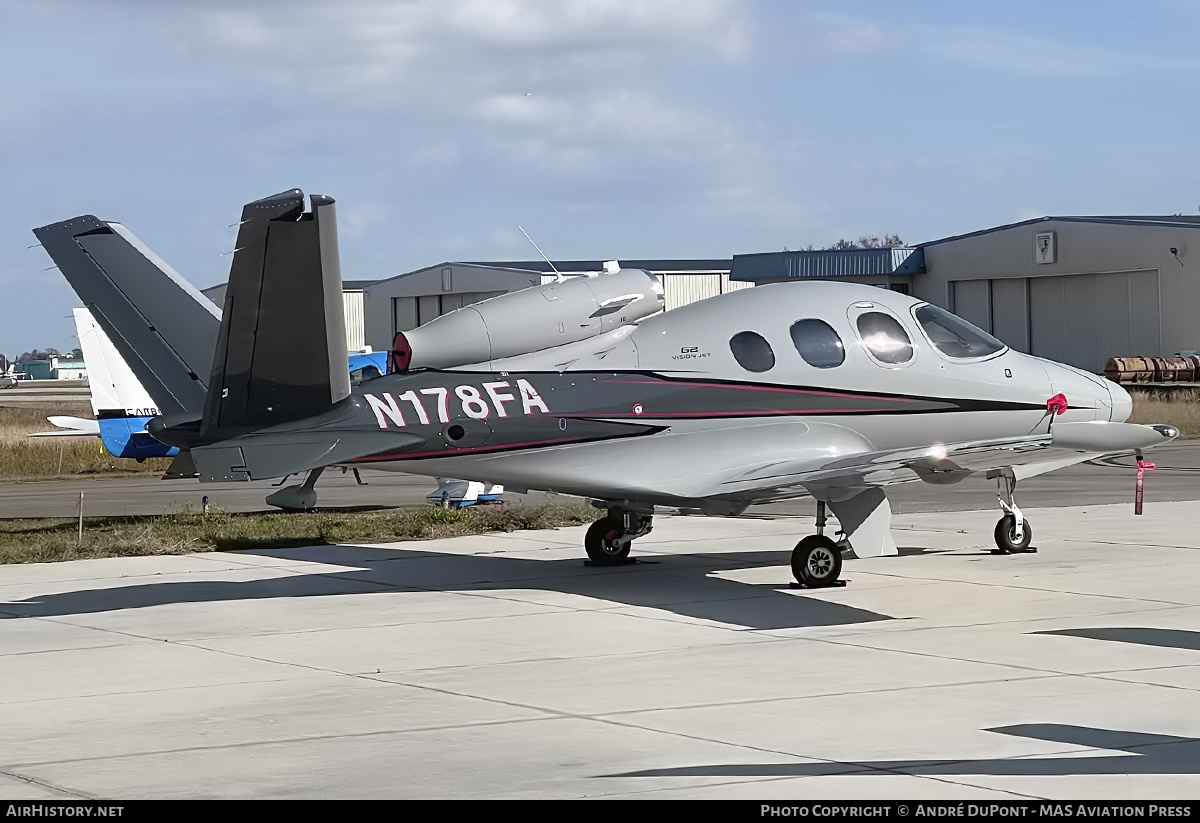 Aircraft Photo of N178FA | Cirrus SF-50 Vision | AirHistory.net #548702