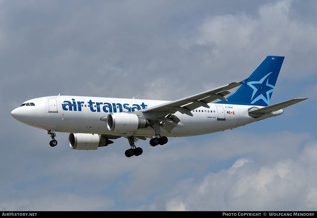 Aircraft Photo of C-GFAT | Airbus A310-304 | Air Transat | AirHistory.net #548715