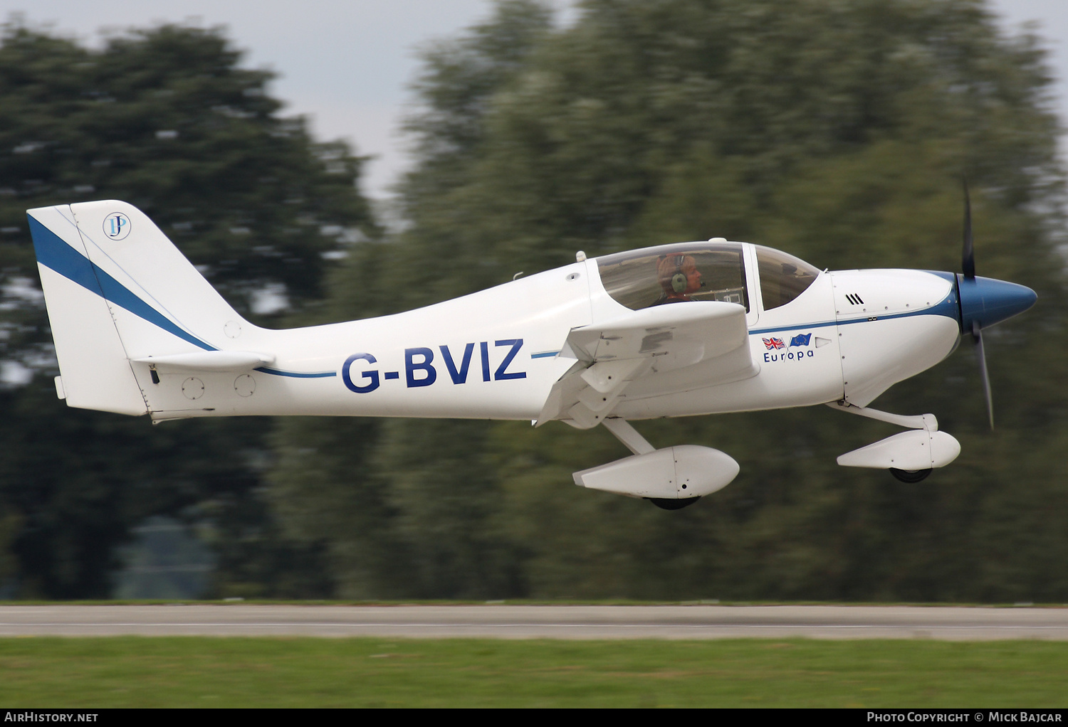 Aircraft Photo of G-BVIZ | Europa Aircraft Europa (Tri-gear) | AirHistory.net #548725