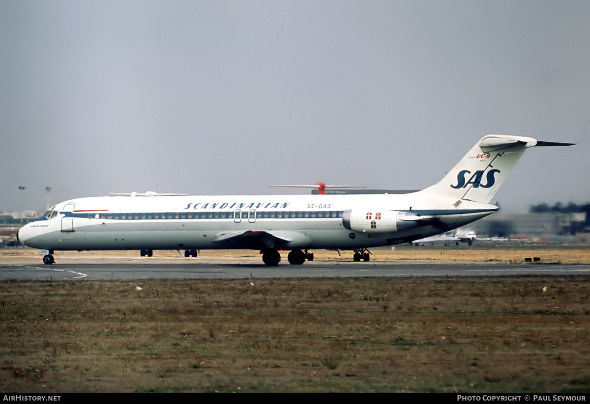 Aircraft Photo of SE-DAS | McDonnell Douglas DC-9-41 | Scandinavian Airlines - SAS | AirHistory.net #548728