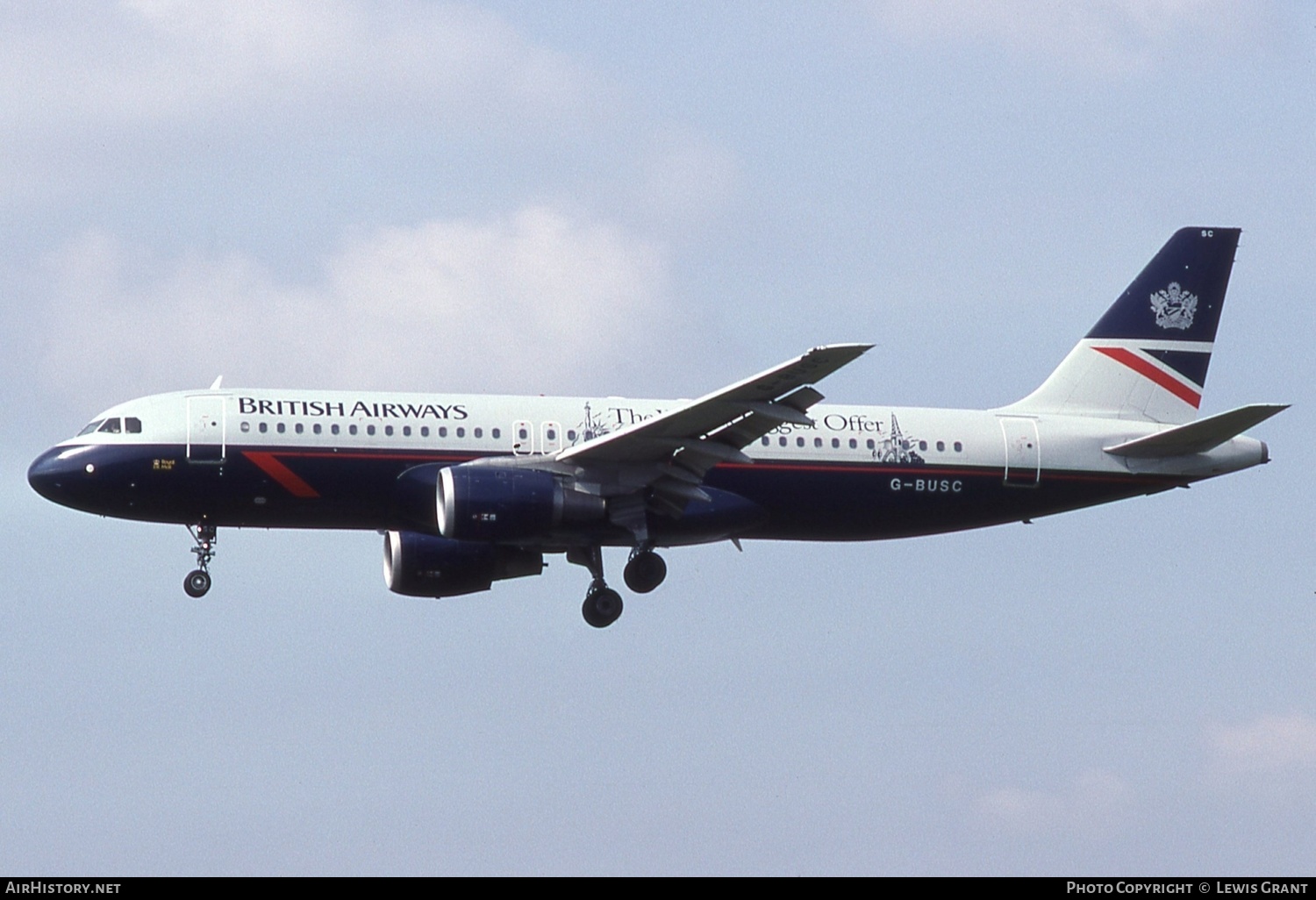 Aircraft Photo of G-BUSC | Airbus A320-111 | British Airways | AirHistory.net #548757