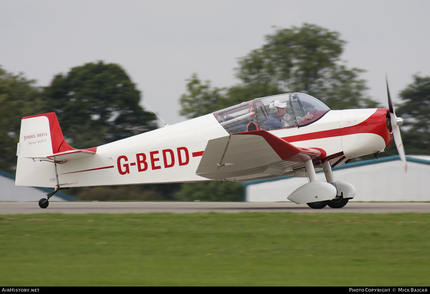 Aircraft Photo of G-BEDD | SAN Jodel D-117A | AirHistory.net #548761