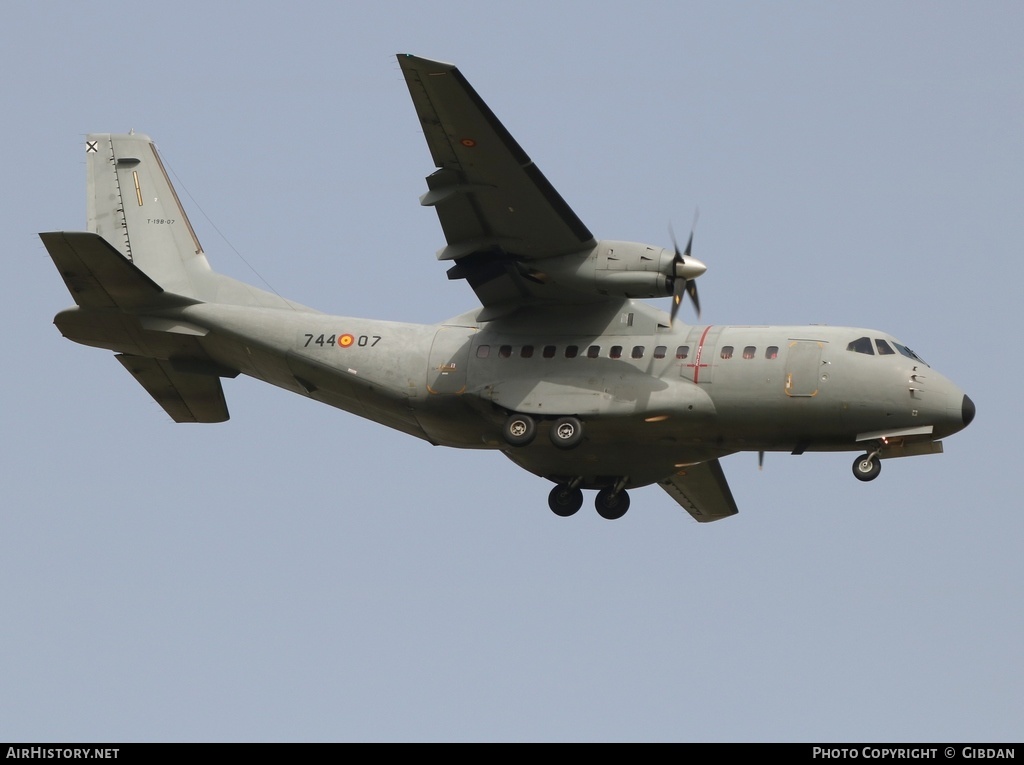 Aircraft Photo of T19B-07 | CASA/IPTN CN235M-100 | Spain - Air Force | AirHistory.net #548763