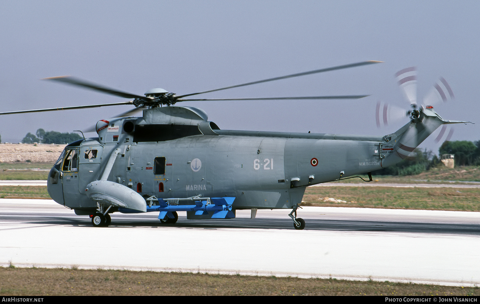 Aircraft Photo of MM5022N | Agusta SH-3D Sea King (AS-61) | Italy - Navy | AirHistory.net #548771