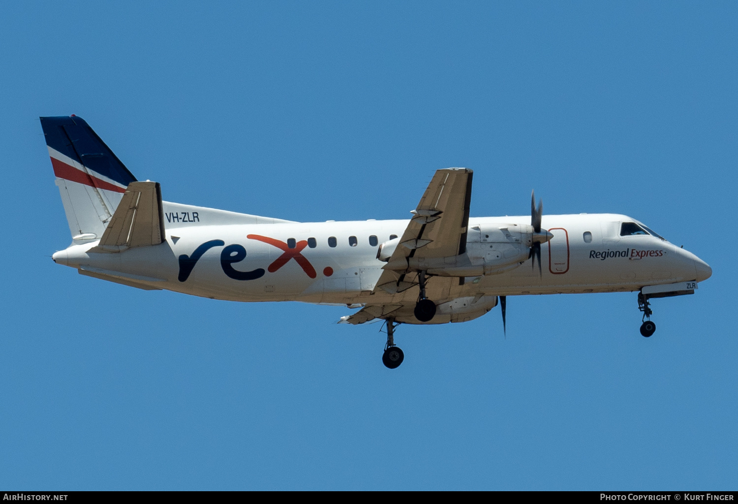 Aircraft Photo of VH-ZLR | Saab 340B | REX - Regional Express | AirHistory.net #548777