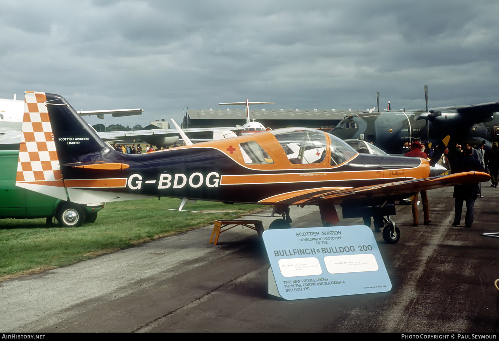 Aircraft Photo of G-BDOG | Scottish Aviation Bulldog 200 (Bullfinch) | AirHistory.net #548781