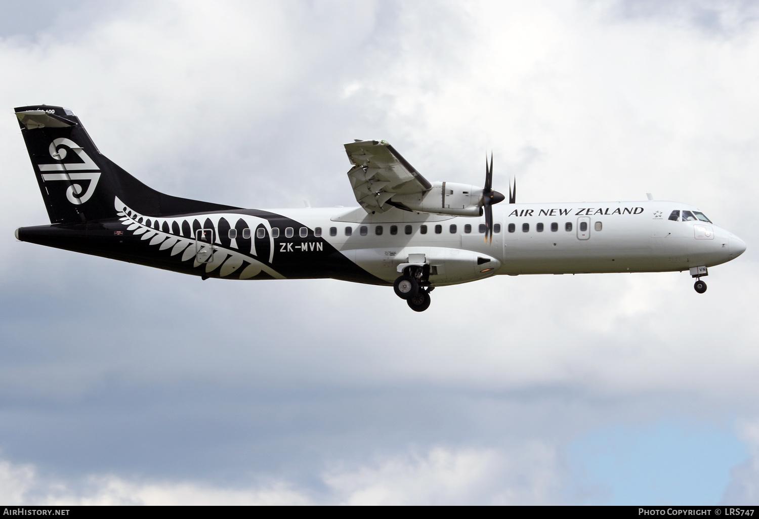 Aircraft Photo of ZK-MVN | ATR ATR-72-600 (ATR-72-212A) | Air New Zealand | AirHistory.net #548789