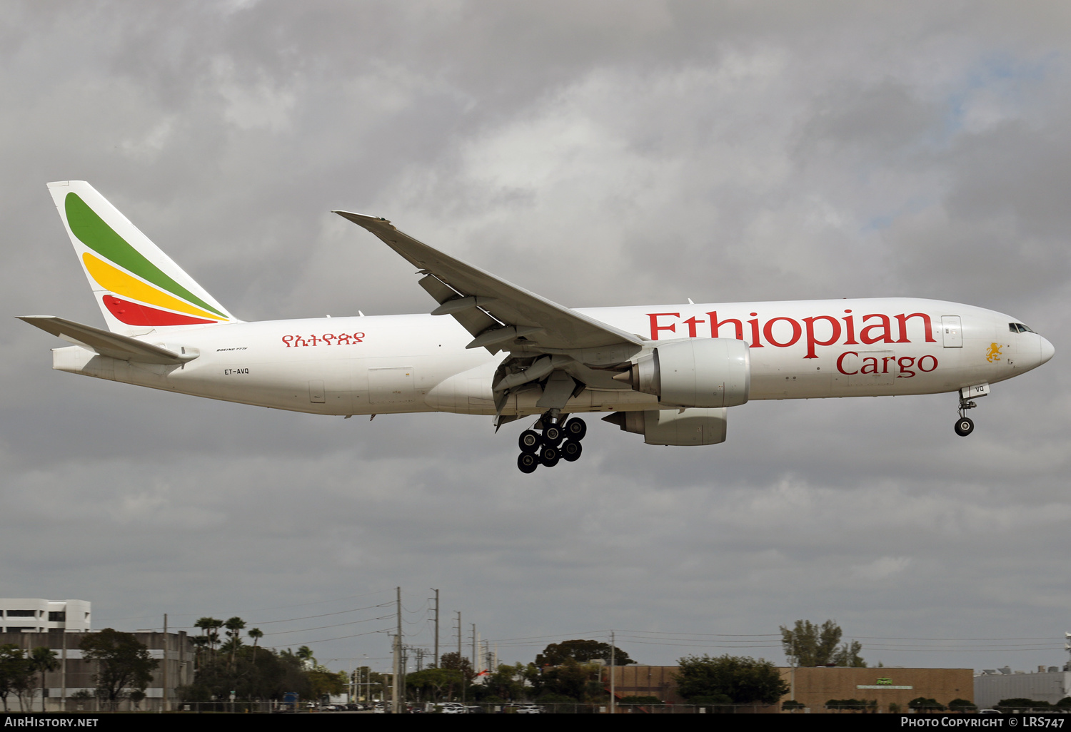 Aircraft Photo of ET-AVQ | Boeing 777-F | Ethiopian Airlines Cargo | AirHistory.net #548806