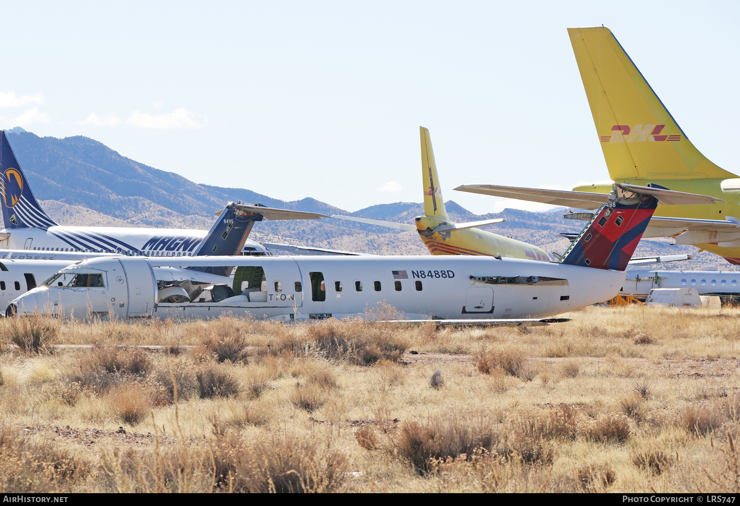 Aircraft Photo of N8488D | Bombardier CRJ-200LR (CL-600-2B19) | AirHistory.net #548810