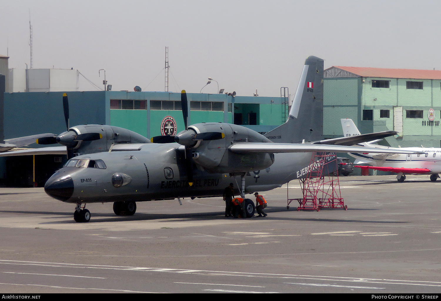 Aircraft Photo of EP-835 | Antonov An-32B | Peru - Army | AirHistory.net #548816