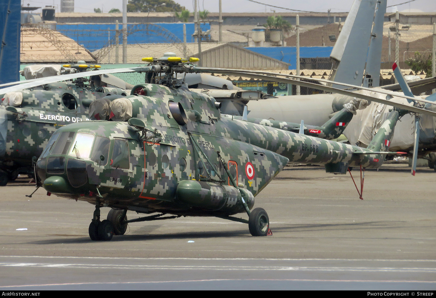 Aircraft Photo of EP-668 | Mil Mi-171Sh-P | Peru - Army | AirHistory.net #548817
