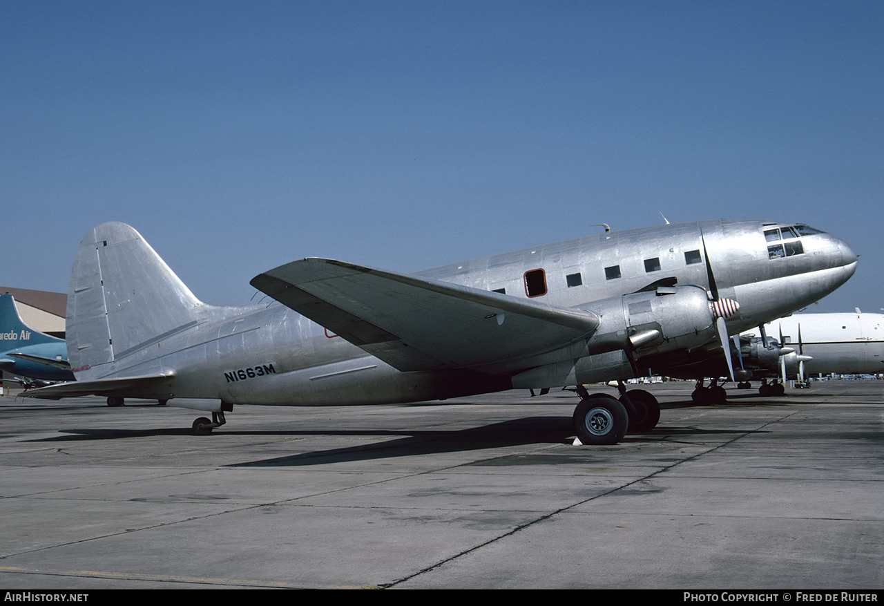 Aircraft Photo of N1663M | Curtiss C-46F Commando | AirHistory.net #548819