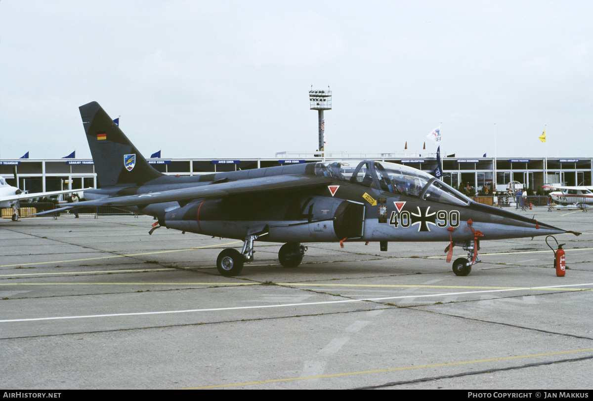 Aircraft Photo of 4090 | Dassault-Dornier Alpha Jet A | Germany - Air Force | AirHistory.net #548848