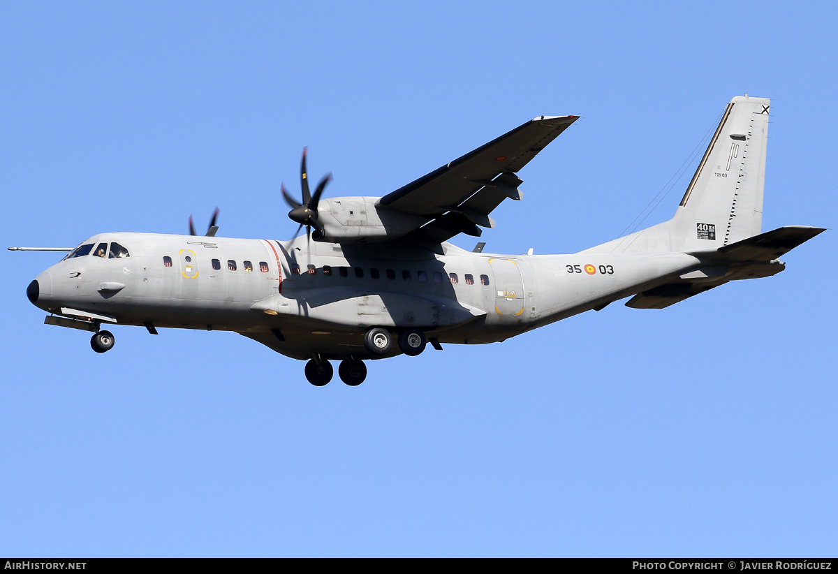 Aircraft Photo of T21-03 | CASA C295M | Spain - Air Force | AirHistory.net #548860