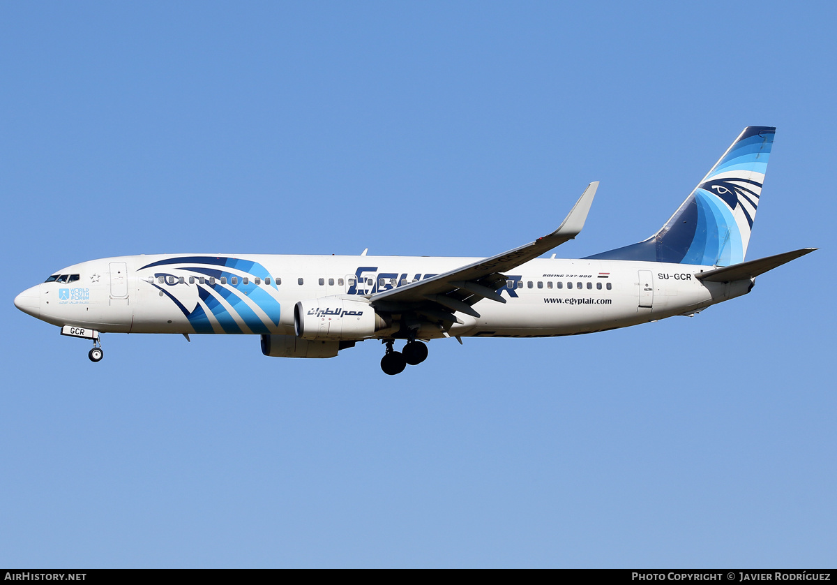 Aircraft Photo of SU-GCR | Boeing 737-866 | EgyptAir | AirHistory.net #548861