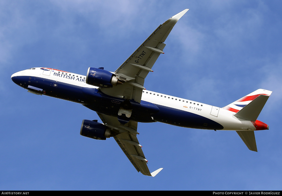 Aircraft Photo of G-TTNT | Airbus A320-251N | AirHistory.net #548867