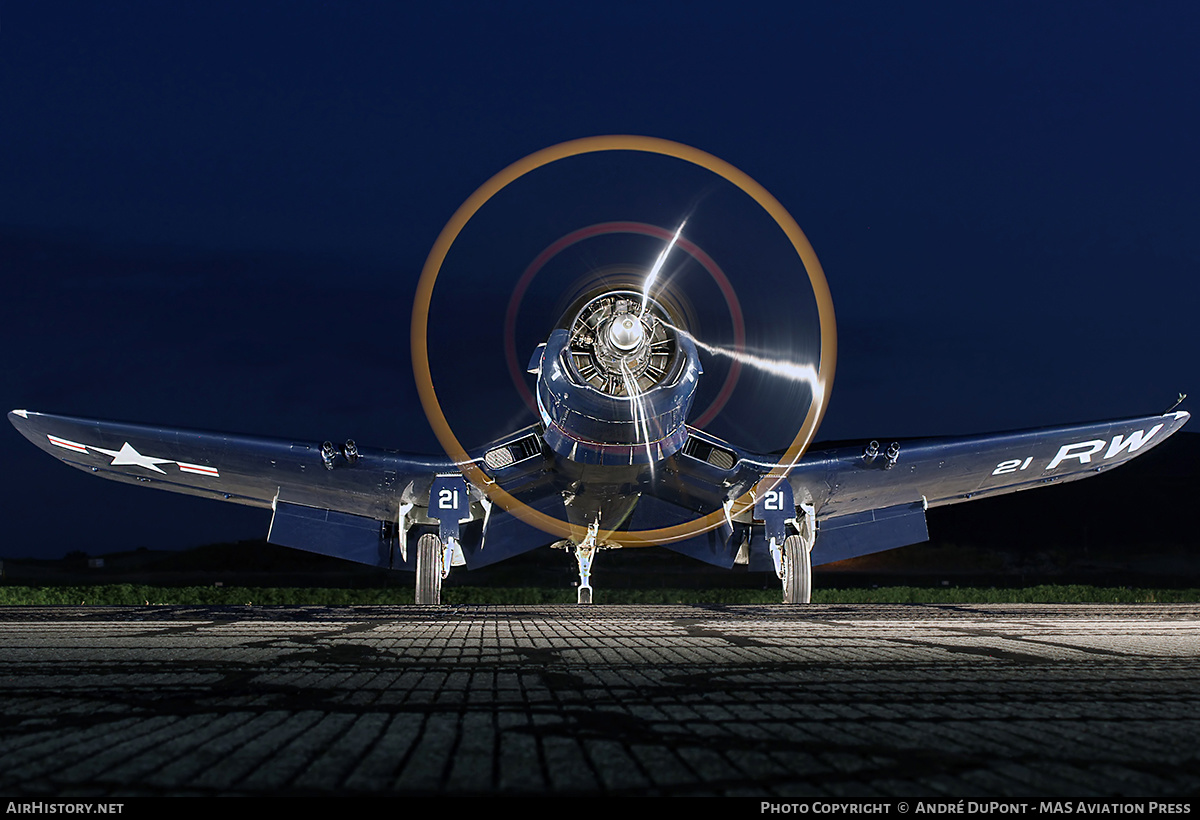 Aircraft Photo of N43RW / NX43RW / 121881 | Vought F4U-5NL Corsair | USA - Navy | AirHistory.net #548871