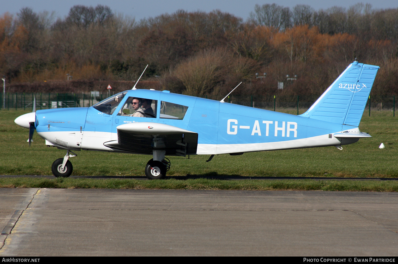 Aircraft Photo of G-ATHR | Piper PA-28-180 Cherokee C | Azure Flying Club | AirHistory.net #548892