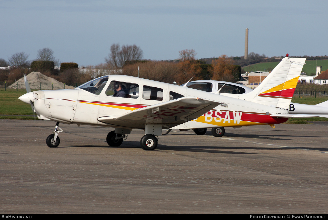 Aircraft Photo of G-BSAW | Piper PA-28-161 Warrior II | AirHistory.net #548894