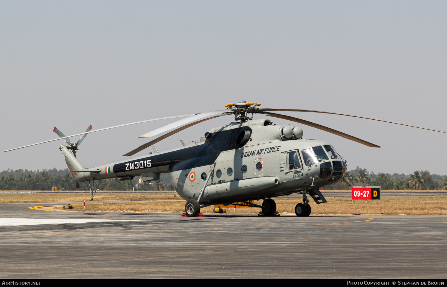 Aircraft Photo of ZM3015 | Mil Mi-17 | India - Air Force | AirHistory.net #548900