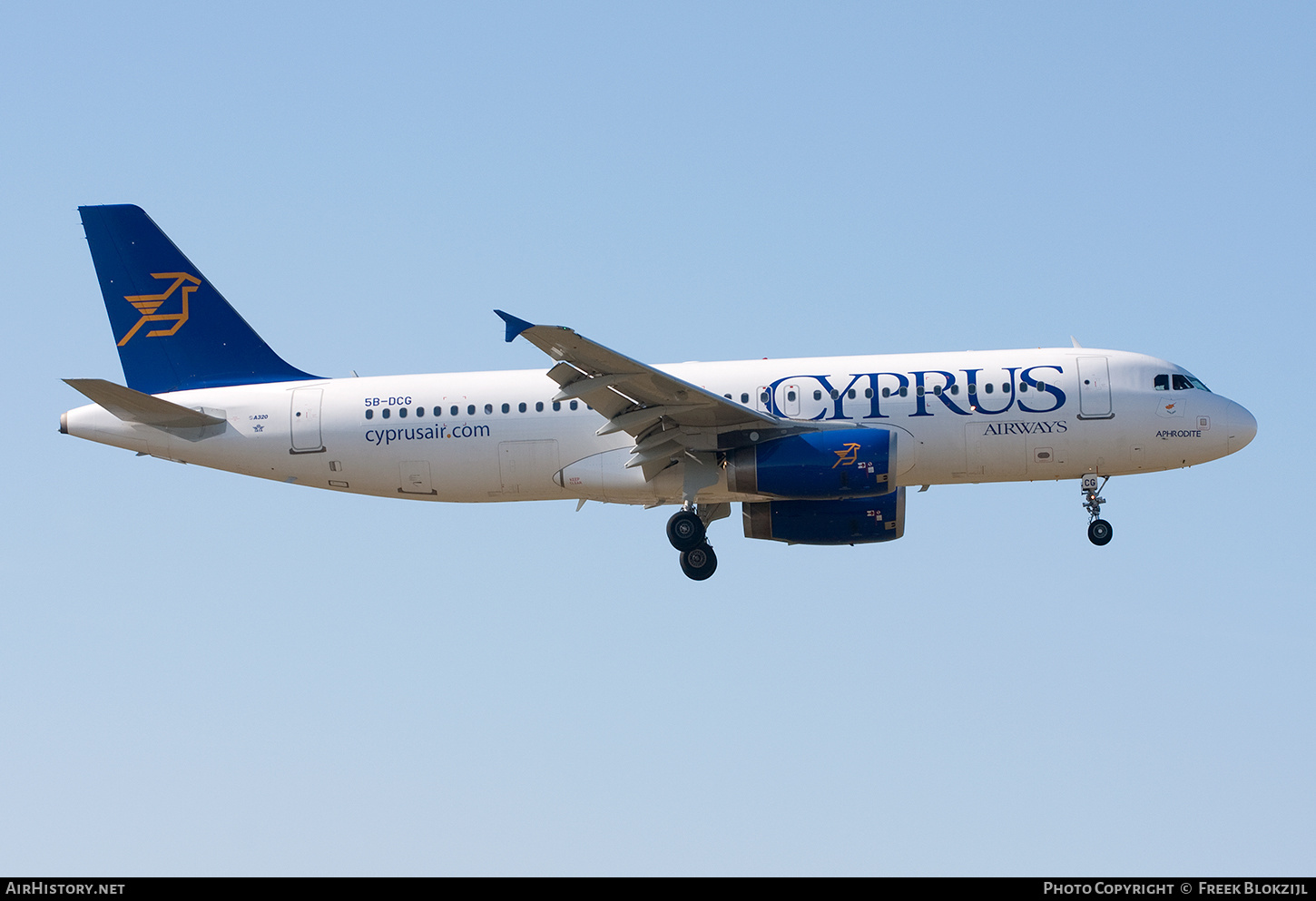 Aircraft Photo of 5B-DCG | Airbus A320-232 | Cyprus Airways | AirHistory.net #548906
