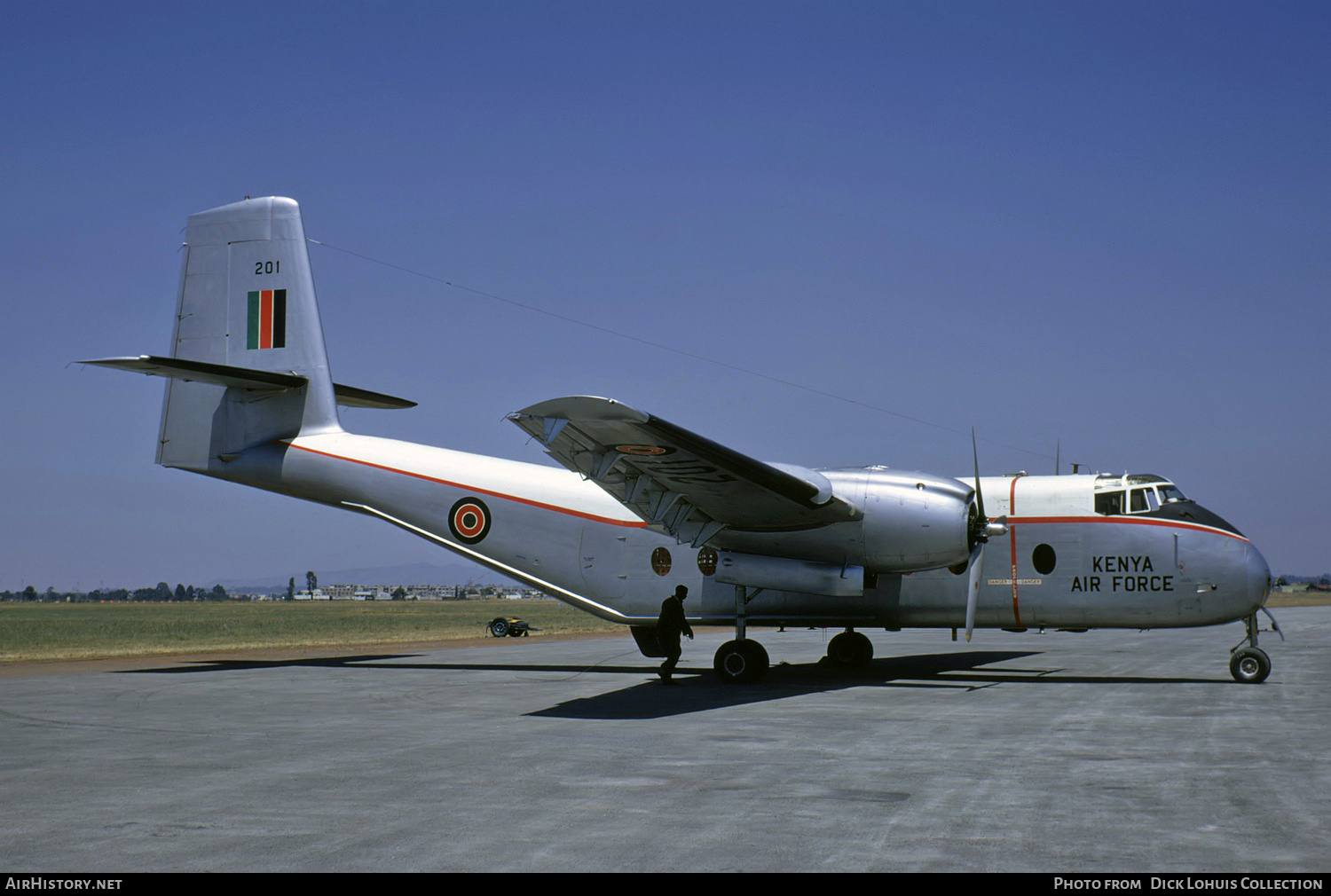 Aircraft Photo of 201 | De Havilland Canada DHC-4A Caribou | Kenya - Air Force | AirHistory.net #548918