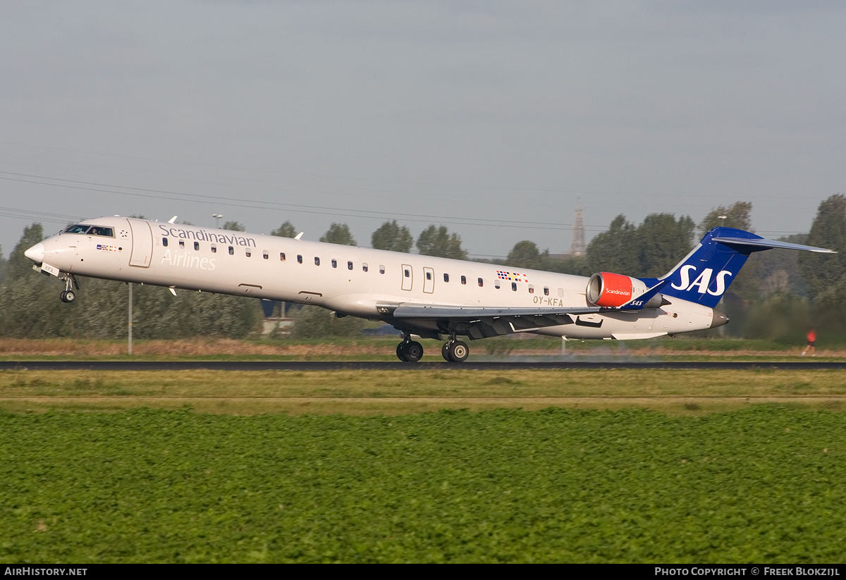 Aircraft Photo of OY-KFA | Bombardier CRJ-900ER NG (CL-600-2D24) | Scandinavian Airlines - SAS | AirHistory.net #548923