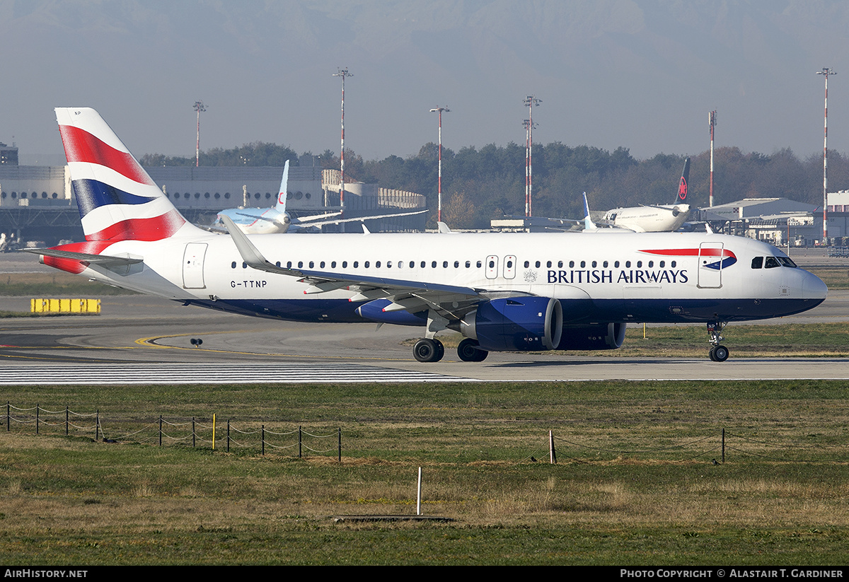 Aircraft Photo of G-TTNP | Airbus A320-251N | British Airways | AirHistory.net #548935