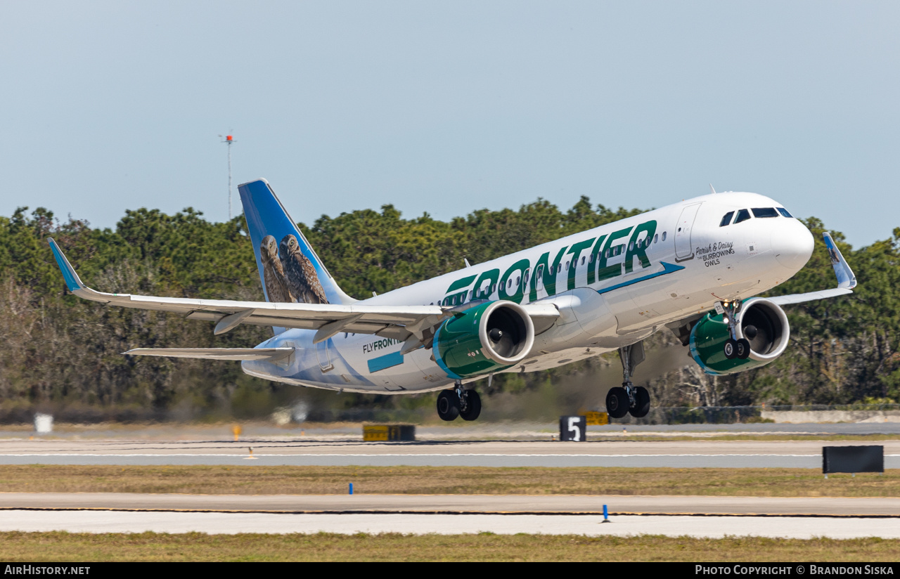 Aircraft Photo of N371FR | Airbus A320-251N | Frontier Airlines | AirHistory.net #548942
