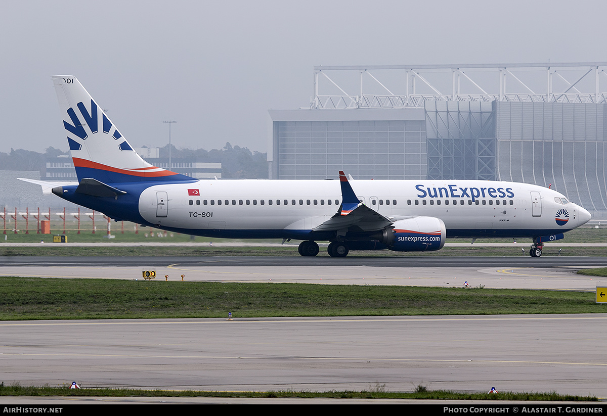 Aircraft Photo of TC-SOI | Boeing 737-8 Max 8 | SunExpress | AirHistory.net #548952