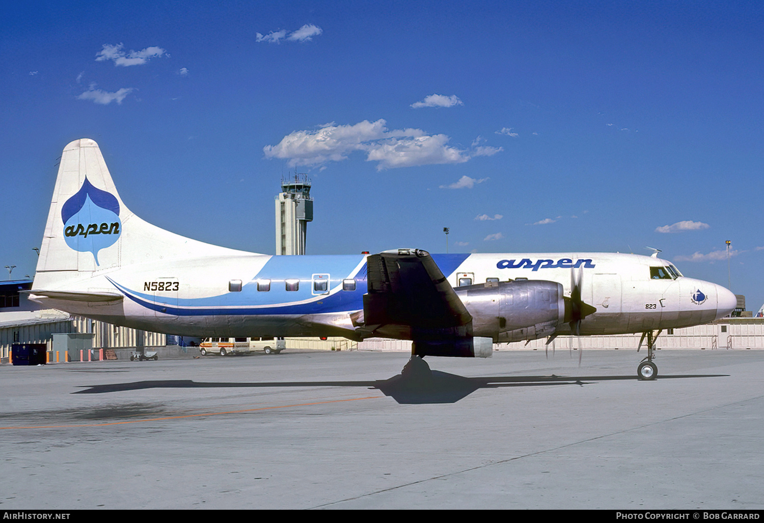 Aircraft Photo of N5823 | Convair 580 | Aspen Airways | AirHistory.net #548977
