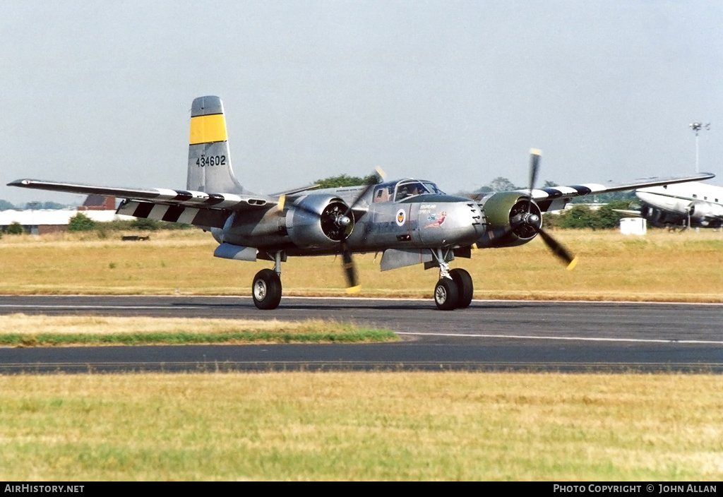 Aircraft Photo of N167B / 434602 | Douglas A-26B Invader | Scandinavian Historic Flight | USA - Air Force | AirHistory.net #548981