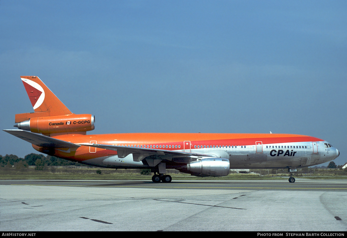 Aircraft Photo of C-GCPG | McDonnell Douglas DC-10-30 | CP Air | AirHistory.net #548984