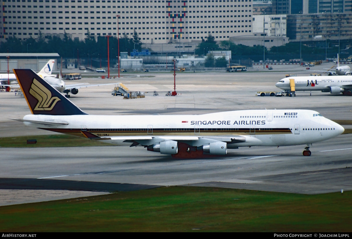 Aircraft Photo of 9V-SMJ | Boeing 747-412 | Singapore Airlines | AirHistory.net #548986