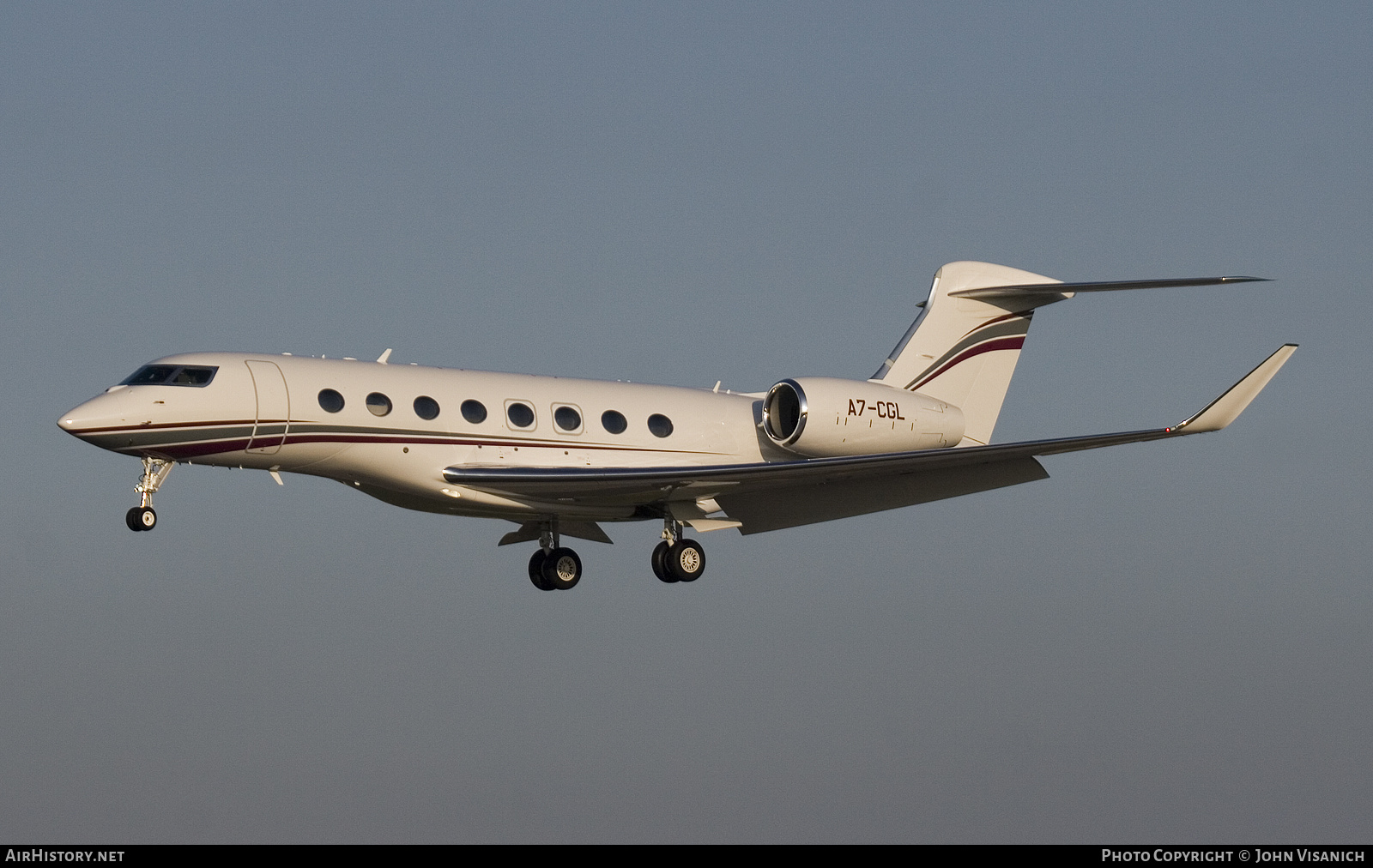 Aircraft Photo of A7-CGL | Gulfstream Aerospace G650ER (G-VI) | AirHistory.net #548996