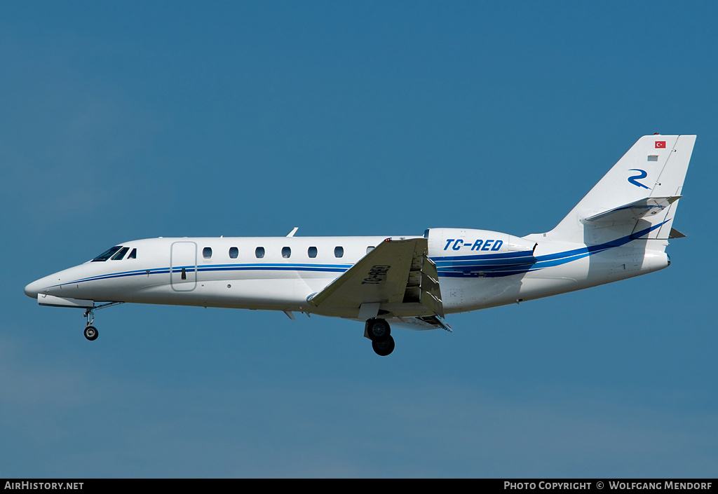 Aircraft Photo of TC-RED | Cessna 680 Citation Sovereign | AirHistory.net #549004