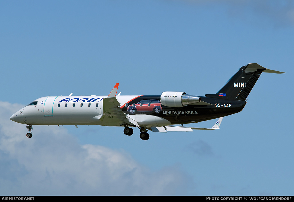 Aircraft Photo of S5-AAF | Bombardier CRJ-200LR (CL-600-2B19) | Adria Airways | AirHistory.net #549010